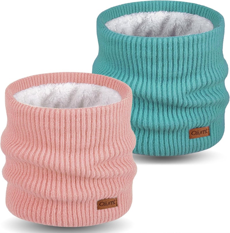 Oliumt Neck Warmer for men,Winter Neck Gaiters Face Scarf Women Windproof Warm Fleece Scarves Gaiter for Cold Weather - Image 1